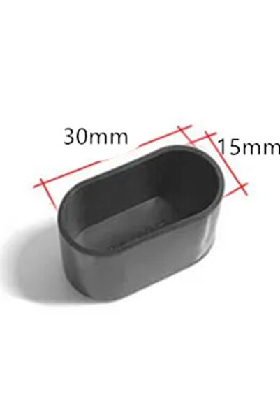 Choice 16 قطعة من أغطية أرجل الكراسي المصنوعة من السيليكون الأسود، مقاس 15 × ...