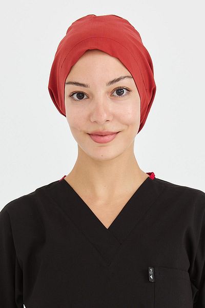 Çatı Medikal Lycra Bonnet Cook Bandana για Χειρουργό Νοσοκόμα - Πλακάκι