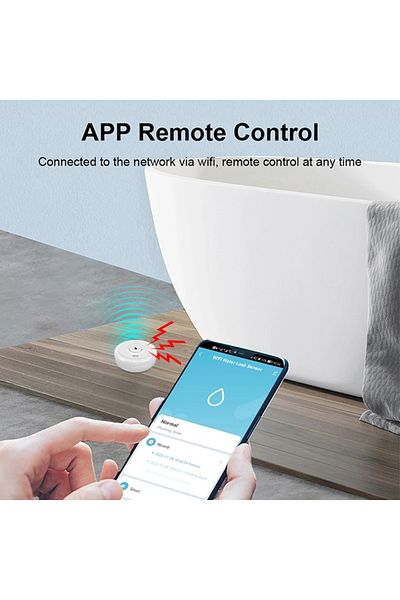 Choice Tuya WiFi Flood Sensor Smart Life App Water Leak Sensor Detection Loudly Sound Alarm Linkage Aler...