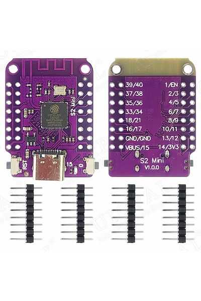 Choice Esp32 S2 Mini 2.4g Wifi Module For Iot Development Board 4mb Flash 32pin Usb Type-c 2mb Psram Esp...