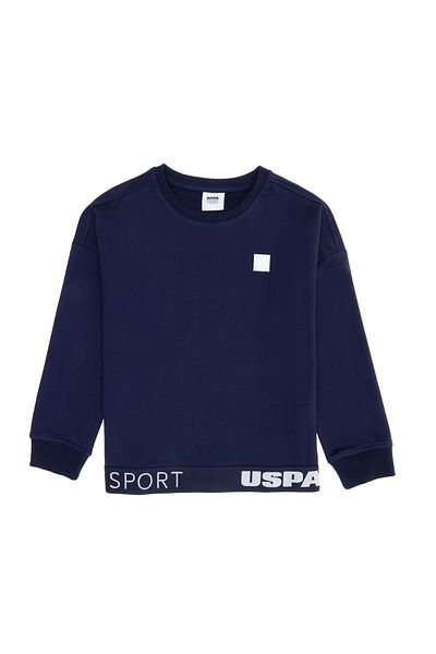 U.S. Polo Assn. Boy's Navy Sweatshirt 50263252 -Vr033