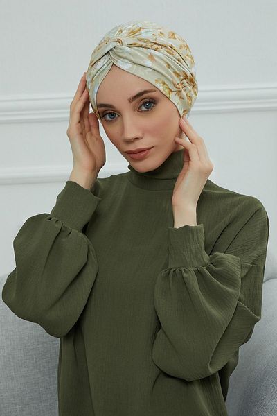 Aisha's Design Patterned Bonnet,B-4YD