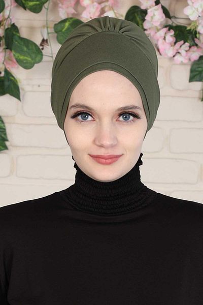 Aisha's Design موديل B-53 بونيه قطني ممشط