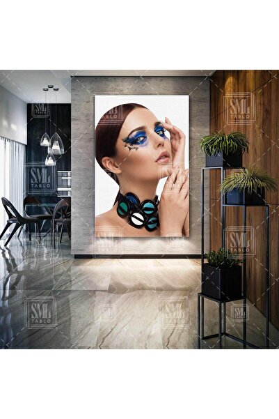 SML TABLO Model de pictură pânză pătrată, în formă rotundă, cu accesorii, cu ...