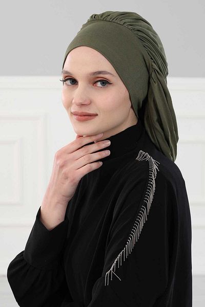 Aisha's Design Combed Cotton Flowing Bonnet - B-25