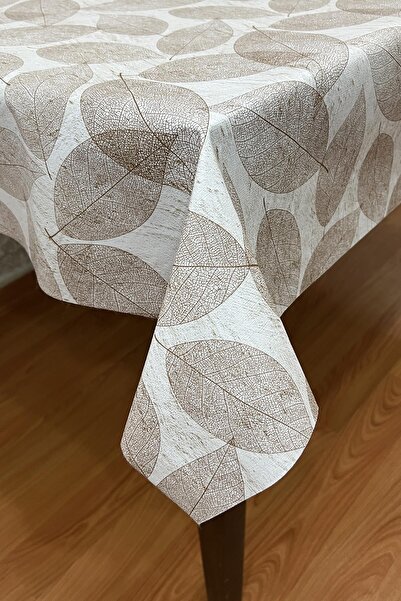 Pimula home مفرش طاولة من القماش الزيتي القابل للمسح مع قاعدة من الألياف البل...