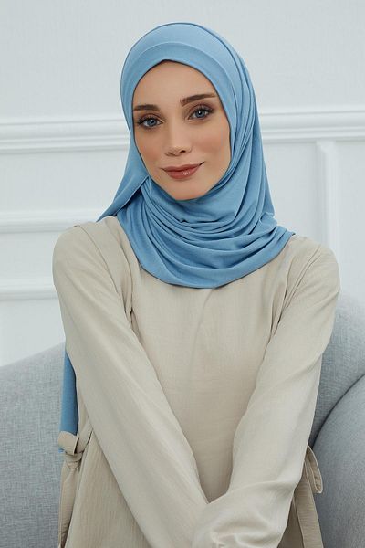 Ayşe Tasarım Practical Combed Shawl - Ps-16 Model