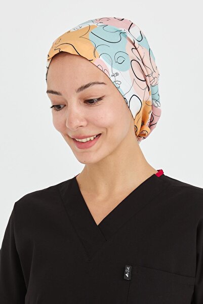 Çatı Medikal Carnival Doktor Hemşire Cerrahi Bone Aşçı Bonesi İş Bandanası, Suretler