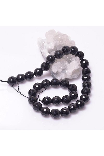 Taş Sandığı Onyx Stone String 12 Mm / Facet Cut