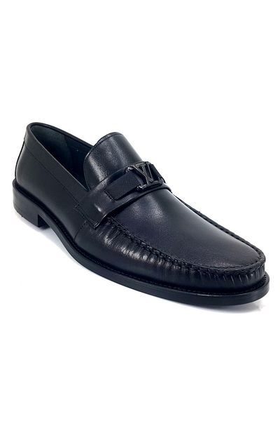 Fosco Men's Girdle Shoes - 3100 Model Black Classic Design