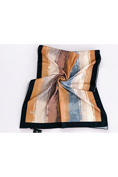 Akel Pastel Patterned Digital Soft Shawl