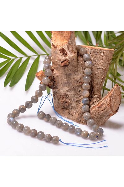 Taş Sandığı Labradorite Stone String - 8 mm