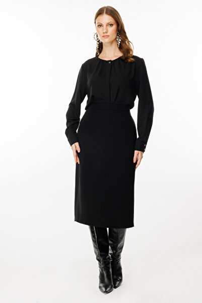 Ekol تنورة ماكسي مقاس كبير