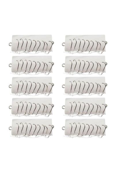 Yerli طقم قبرص جاهز مع مقاس مهدب (عبوة مكونة من 10 قطع)