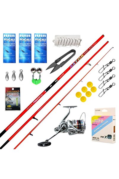 BAUER Furia Aston Tam Takım Üst Segment Surf Olta Seti