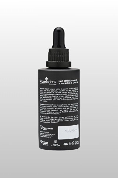 Pharmablack Dökülme Karşıtı, Hızlı Saç Uzatma, Besleyici Ve Onarıcı Saç Bakım Yağı 50 Ml 5 adet