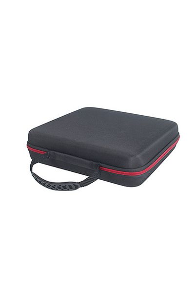 Choice Black Portable One-to-four Wireless Microphones Storage Box Microphoned Carry Case Eva Bag with Zip