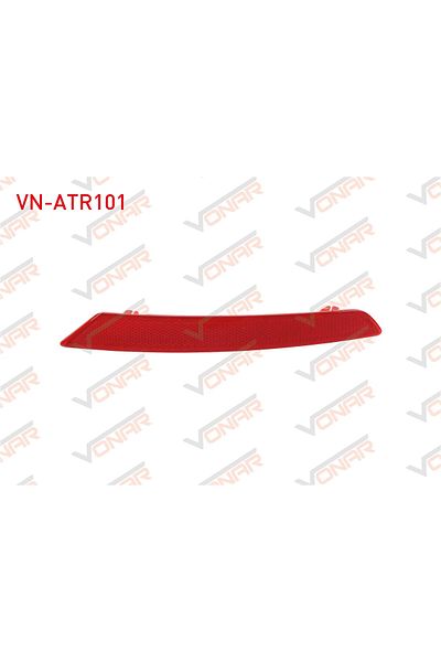 VONAR Seat Ibiza Left Rear Bumper Reflector between 2013-2017 6J 4945105 C Atr101