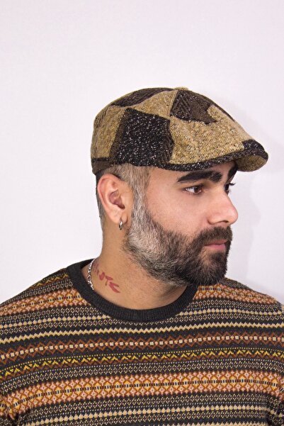 Bay Şapkacı erkek kasket şapkası-1861