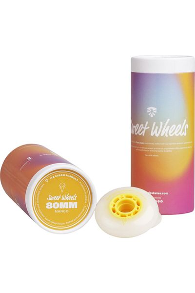 Flying Eagle Fe Ice Cream Yel 80mm Skate Wheel Set of 8