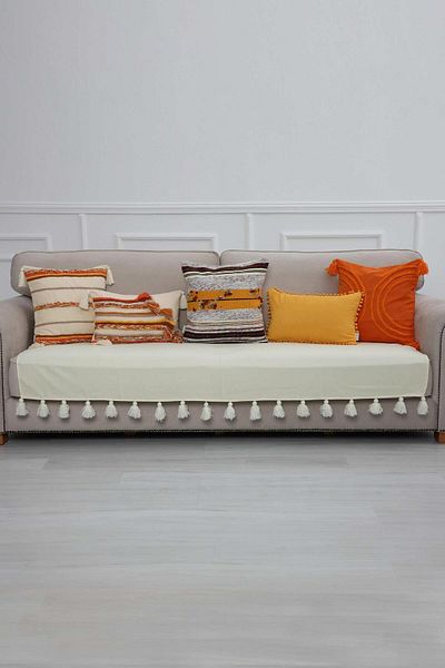 Aisha's Design 90x210 Tufted Sofa Cover - KO-19