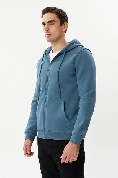 Twister Jeans Мъжко спортно яке с качулка и цип ESW 2889-Y