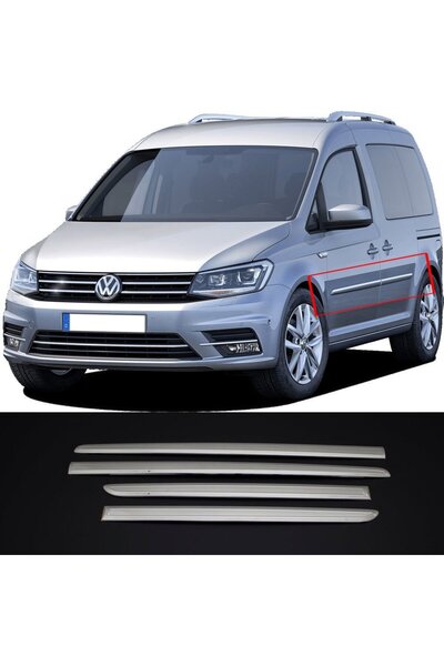 Niken Volkswagen Caddy Yan Kapı Çitası Kromu Nikelajı 2015 Sonrası