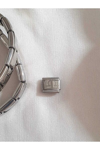 bijoux uniques علامة الموازين الفولاذية سحر إيطالي