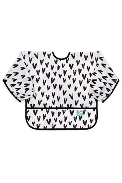 Bumkins Long Sleeve Bib (6-24 Months) - Hearts