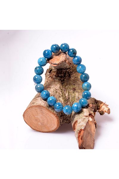 Taş Sandığı Apatite Stone Bracelet - 10 mm