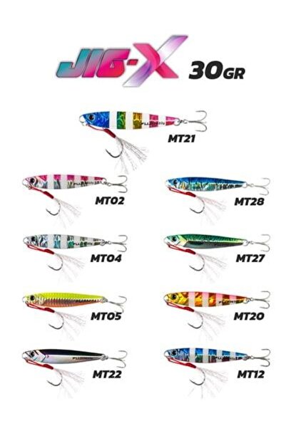 Fujin Jig-x 30gr Light Jigging Jig Yem