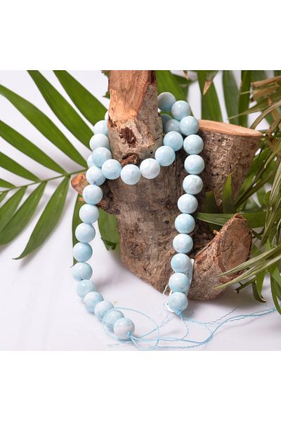 Taş Sandığı Hemimorphite Stone String - 10 mm