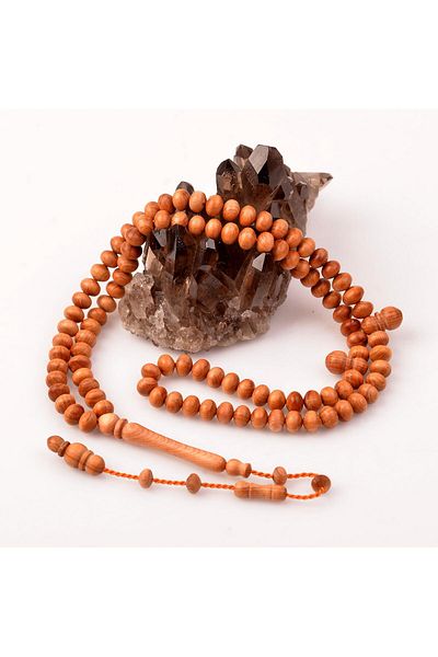 Taş Sandığı Scented Juniper Tree Prayer Rosary (6*8 mm)