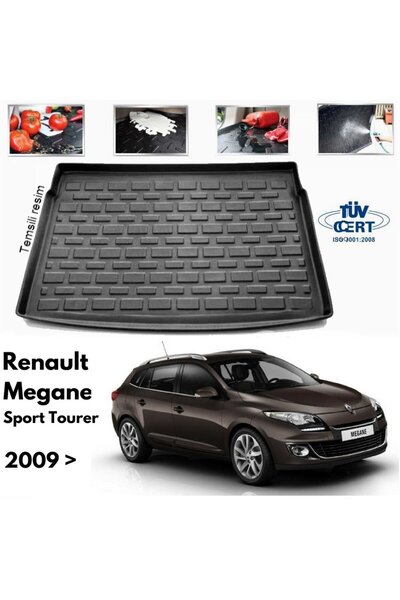 Leader Renault Megane Sport Tourer Bagaj Havuzu Paspası