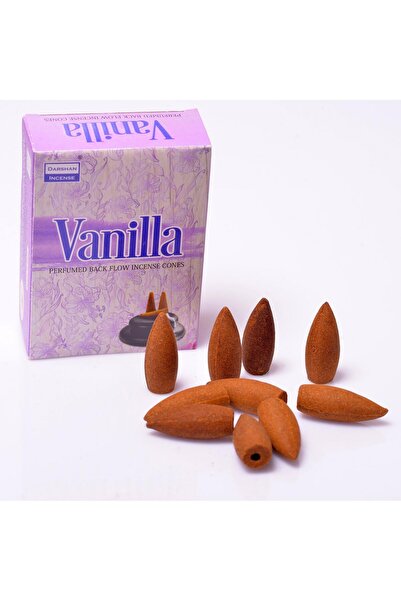 Taş Sandığı 10 Adet Geri Akış Şelale Tütsü - Vanilyalı Tütsü