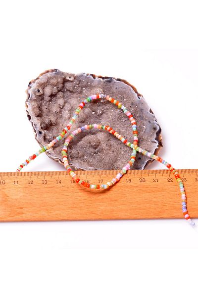 Taş Sandığı Pearl Stone String - 4mm Colorful Pearl