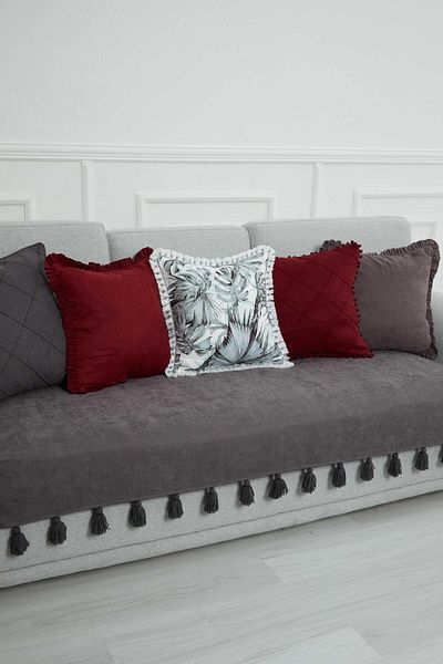 Aisha's Design 90x210 Tufted Sofa Cover - KO-19