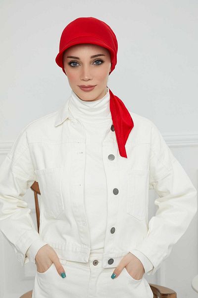 Aisha's Design Bandana Bonnet with Visor - B-71