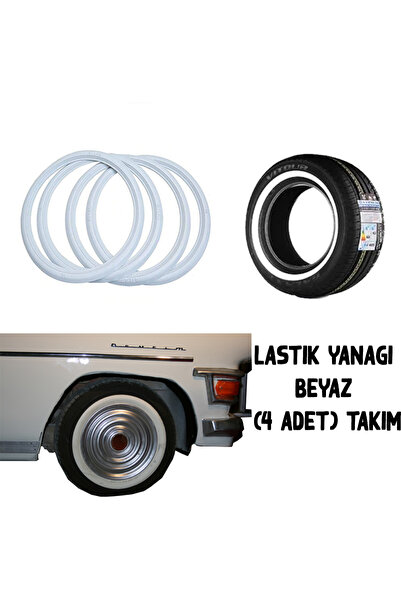 Universal Atlas Lyon Lastik Yanağı Beyaz Yanak 16jant