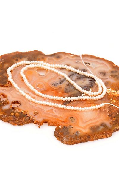 Taş Sandığı Sand Pearl String - 2.4 mm - Very Thin Pearl String