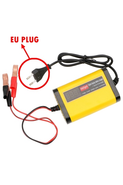 Choice EU PLUG 12V 2A Smart SLA AGM VRLA Gel Battery Charger For 7AH 12AH 14A...