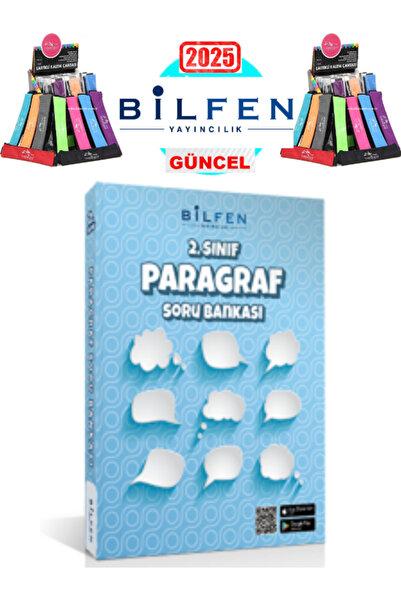 Bilfen Yayıncılık 2. SINIF PARAGRAF SORU BANKASI + Polo Kalemlik Hediyeli