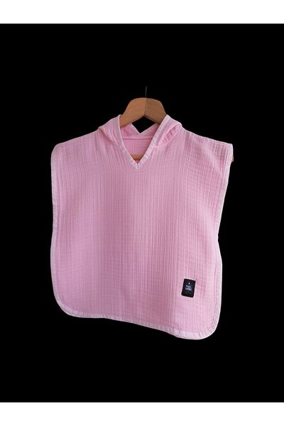 Butik B.s.c Home - 100% Cotton Muslin Poncho
