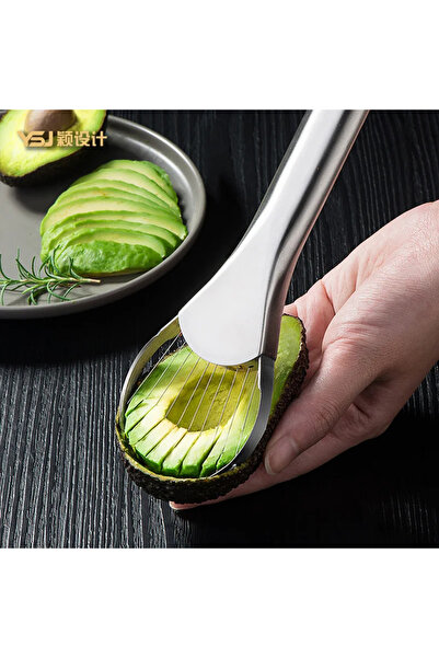 Choice أداة تقطيع الأفوكادو المصنوعة من الفولاذ المقاوم للصدأ أدوات المطبخ أد...