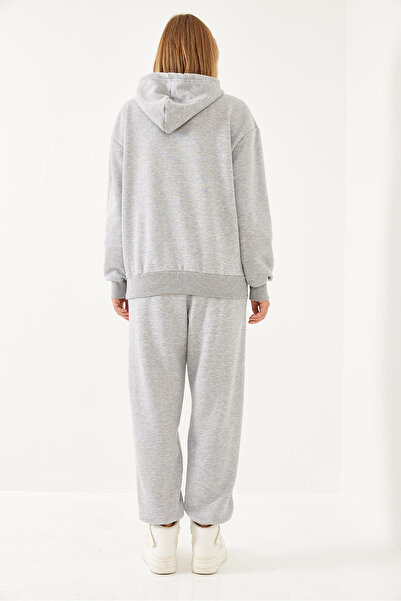 Bianco Lucci Kenguru színű kapucnis női szett - MBHS014 60601014