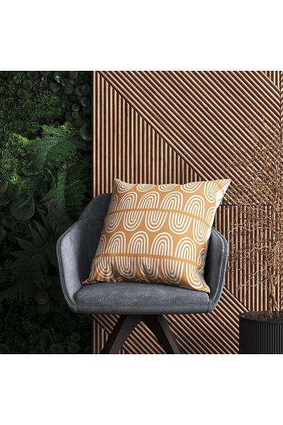 Evdek Husă de pernă cu design geometric - DS115