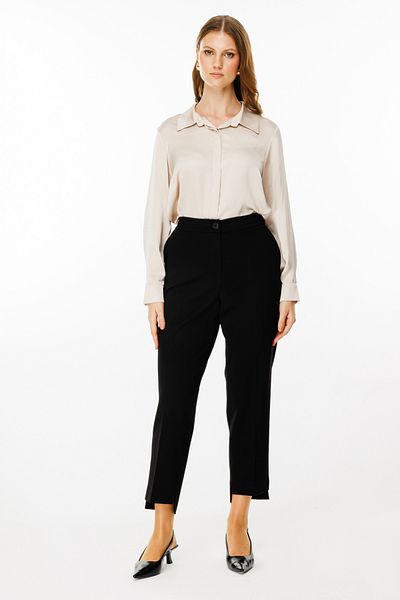 Ekol Lycra Large Size Trousers with Elastic Waist