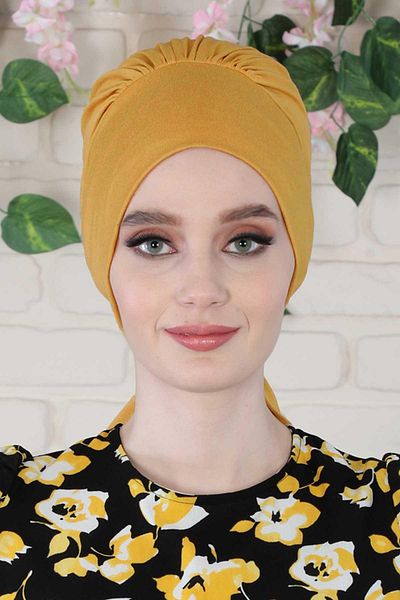 Aisha's Design B-49 Model Combed Cotton Bonnet