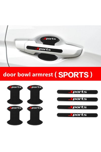 Choice Set of 8 pieces Car door handle scratch-proof car door bowl door bowl scratch paint protection stick