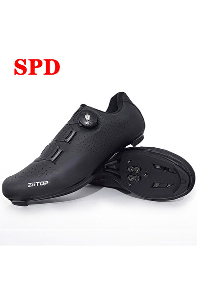 Choice 38 SPD-أسود جديد للرجال أحذية رياضية لركوب الدراجات في الهواء الطلق أح...